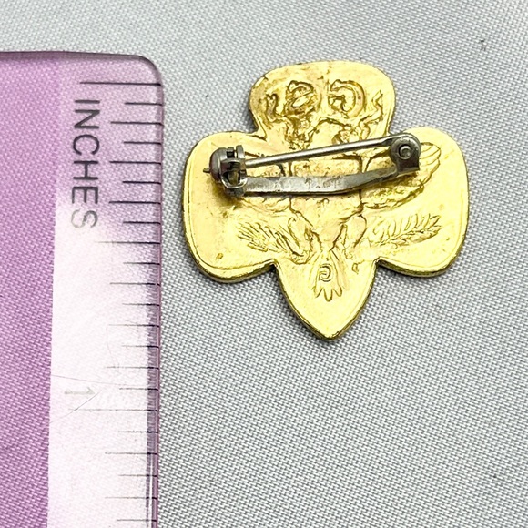 Vintage Jewelry Vintage Gs Girl Scout Eagle Pin Poshmark